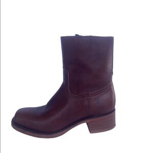 FRYE Campus short shortie zipper boots size 9